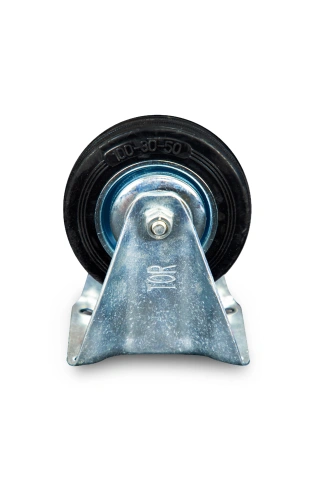 Колесо неповоротное резина FC 46 100 мм (N) по ценам производителя в Казани с доставкой по всей России