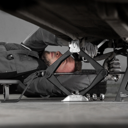 Домкрат ромбический винтовой универсальный ТУ 5.16-469-0213-04, 0,9 т, 100-395 мм Россия по ценам производителя в Казани с доставкой по всей России