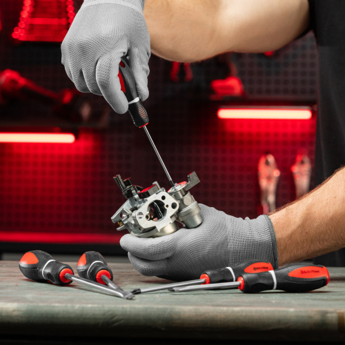 Набор отверток "Era", 5 шт, CrV, трехкомпонентная рукоятка Matrix купить в Москве с доставкой по всей России | ProtosMarket.ru