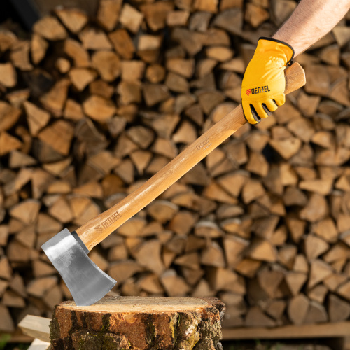 Топор кованый, 1360 г, американский тип, буковая рукоятка, 700мм, EFP Denzel по ценам производителя в Казани с доставкой по всей России
