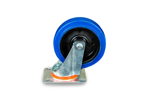 Колесо поворотное из эластичной резины MW100 125 мм по ценам производителя в Казани с доставкой по всей России