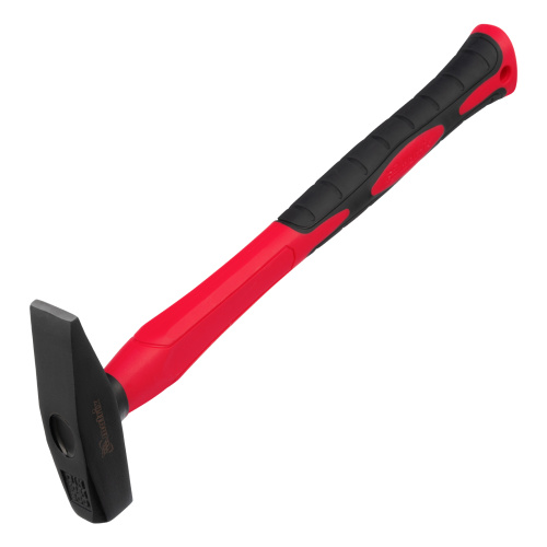 Молоток слесарный optimal, 300 г, фибергласовая обрезиненная рукоятка, квадратный боек Matrix купить в Москве с доставкой по всей России | ProtosMarket.ru