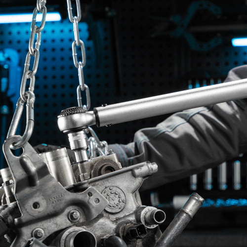 Ключ динамометрический, 20-200 Нм, 1/2", CrV Gross купить в Москве с доставкой по всей России | ProtosMarket.ru