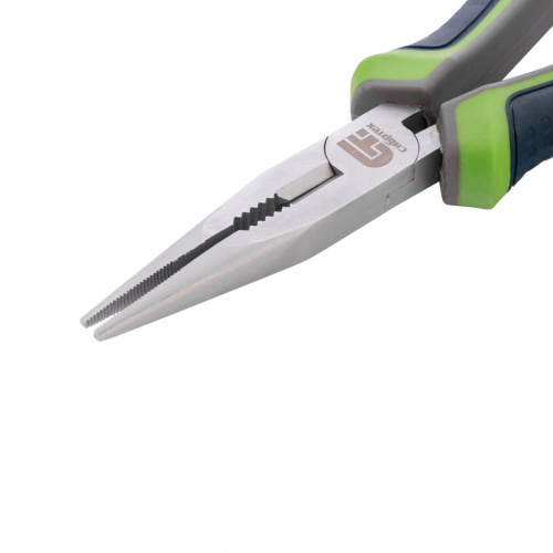 Длинногубцы прямые, 180 мм, трехкомпонентные рукоятки Сибртех купить в Москве с доставкой по всей России | ProtosMarket.ru