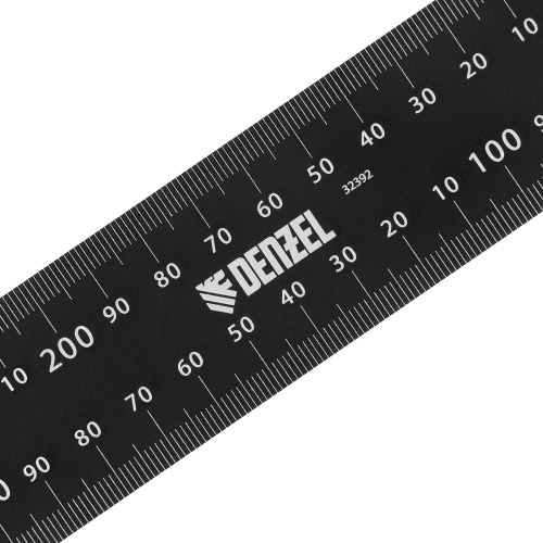 Угольник, 200 х 300 мм, алюминиевый, лазерная гравировка Denzel по ценам производителя в Казани с доставкой по всей России