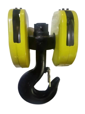Крюковая подвеска двухблочная для талей электрических CD1 10,0 т PRO