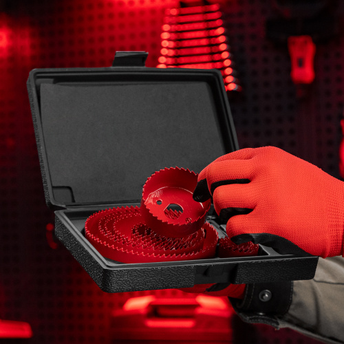 Набор кольцевых пил по дереву, 19-127 мм, 12 предметов Matrix купить в Москве с доставкой по всей России | ProtosMarket.ru