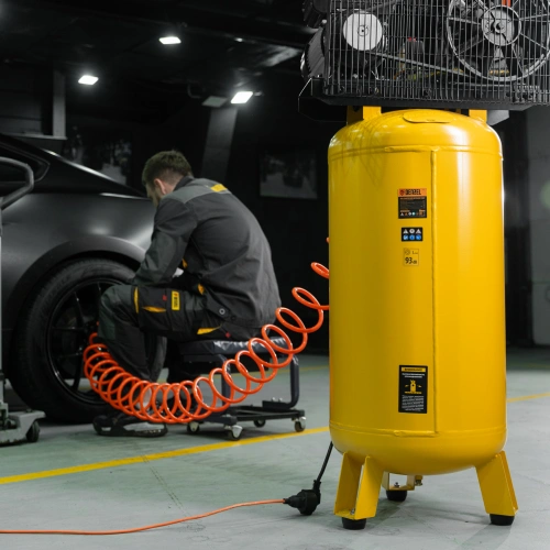 Компрессор воздушный BCV2200/100V, ременный привод , 2.3 кВт, 100 литров, 440 л/мин Denzel купить в Москве с доставкой по всей России | ProtosMarket.ru