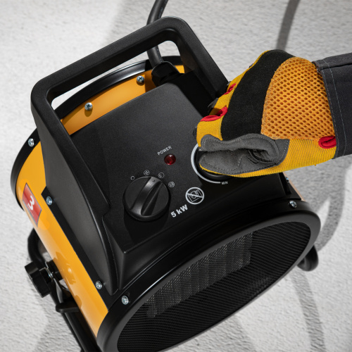 Тепловая пушка, керамический нагреватель (тепловентилятор) DHC 5-400, 230 В, 0.04/3/5 кВт Denzel по ценам производителя в Казани с доставкой по всей России