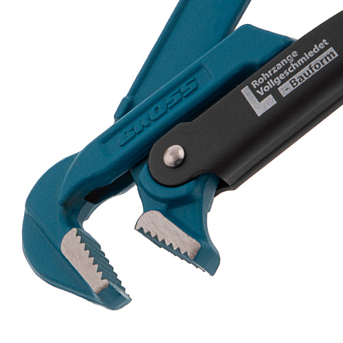 Ключ трубный рычажный 3/4, №0, цельнокованый, CrV, тип "L" Gross купить в Москве с доставкой по всей России | ProtosMarket.ru