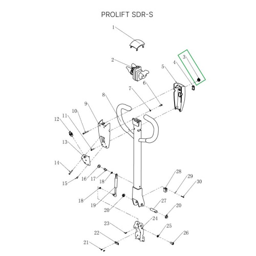 Кнопки подъема-опускания вил для штабелеров SDR-S по ценам производителя в Казани с доставкой по всей России