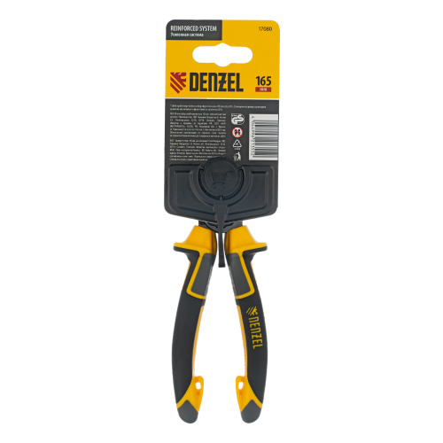 Плоскогубцы комбинированные 165 мм, трехкомпонентные рукоятки Denzel купить в Москве с доставкой по всей России | ProtosMarket.ru
