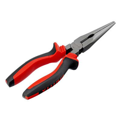 Длинногубцы прямые, 200 мм, хром-ванадий, двухкомпонентные рукоятки Matrix купить в Москве с доставкой по всей России | ProtosMarket.ru