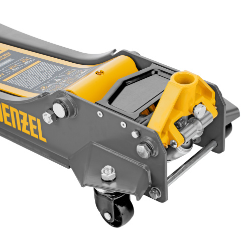 Домкрат гидравлический подкатной, 3 т, 85-610 мм, быстрый подъем, низ. подхват, проф, SUV Denzel по ценам производителя в Казани с доставкой по всей России