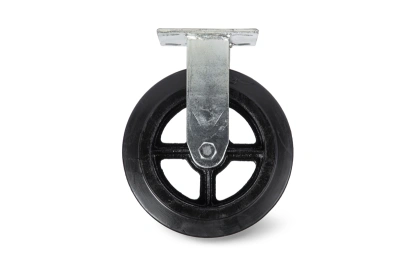 Колесо большегрузное неповоротное FCd 85 250 мм обрезиненное (F) купить в Москве с доставкой по всей России | ProtosMarket.ru