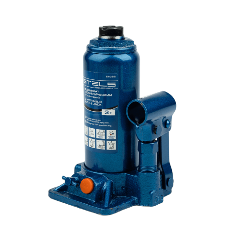 Домкрат гидравлический бутылочный, 3 т, H подъема 178-343 мм Stels купить в Москве с доставкой по всей России | ProtosMarket.ru