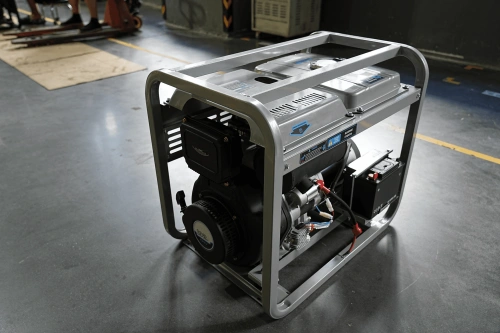 Генератор дизельный 7,0 кВт 220В с электростартером и колесами TOR KM7000D по ценам производителя в Казани с доставкой по всей России