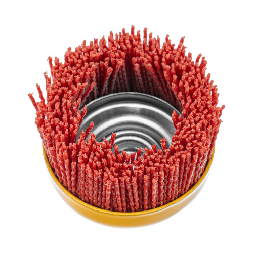 Щетка для УШМ, 75 мм, Чашка, нейлоновая щетина, М14 Denzel по ценам производителя в Казани с доставкой по всей России