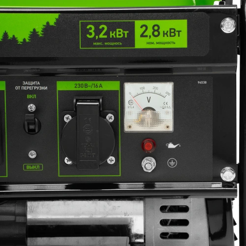 Генератор бензиновый БС-3500Э, 3.2 кВт, 230В, 4-х тактный, 15 л, электростартер Сибртех купить в Москве с доставкой по всей России | ProtosMarket.ru