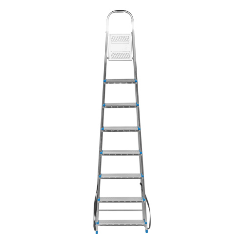 Стремянка, 8 ступеней, стальная, оцинкованная Сибртех по ценам производителя в Казани с доставкой по всей России