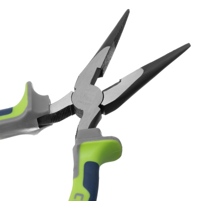 Длинногубцы прямые, 200 мм, трехкомпонентные рукоятки Сибртех купить в Москве с доставкой по всей России | ProtosMarket.ru