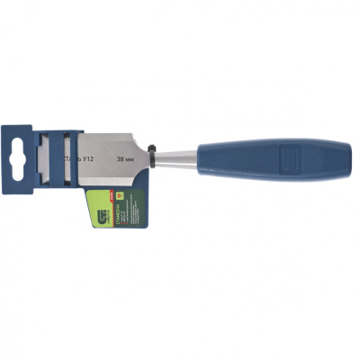 Стамеска, 38 мм, пластиковая рукоятка Сибртех купить в Москве с доставкой по всей России | ProtosMarket.ru