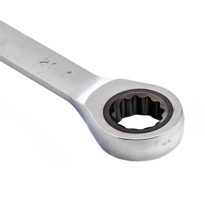 Ключ комбинированный трещоточный, 21 мм, CrV, зеркальный хром Matrix купить в Москве с доставкой по всей России | ProtosMarket.ru