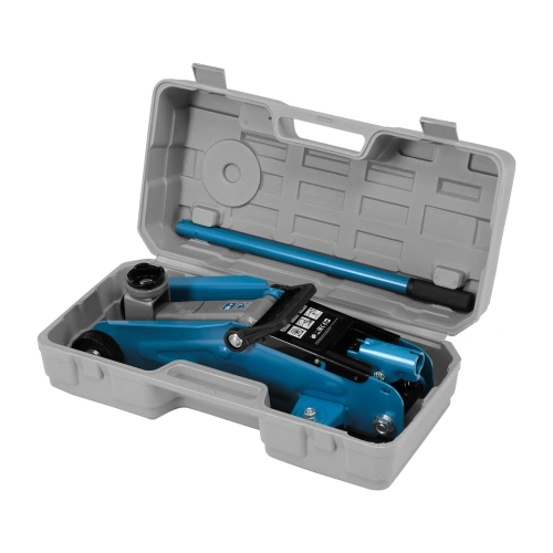 Домкрат гидравлический подкатной, 2 т, h подъема 140-340 мм, в кейсе Stels по ценам производителя в Казани с доставкой по всей России