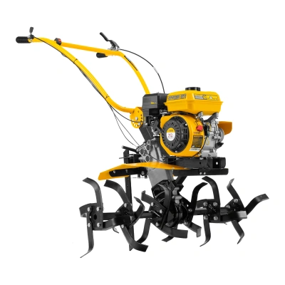 Мотоблок DPT-170SB, 7 л.с., ремен.сцеп, фрез 3х4, ШОМ, без колес, передачи 2В/1Н Denzel по ценам производителя в Казани с доставкой по всей России