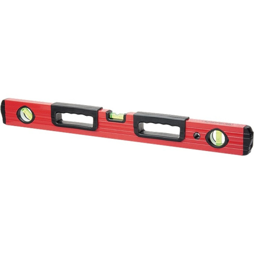 Уровень алюминиевый, 1200 мм, фрезерованный, 3 глазка, две эргономичные ручки Matrix купить в Москве с доставкой по всей России | ProtosMarket.ru