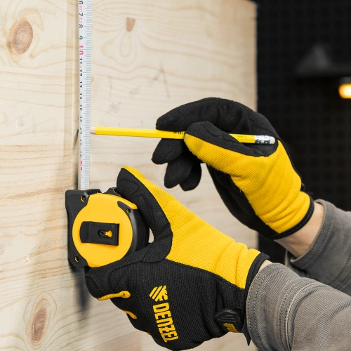 Рулетка 5м х 25мм, двухкомп. корпус, магнитный обрезиненный зацеп Denzel по ценам производителя в Казани с доставкой по всей России