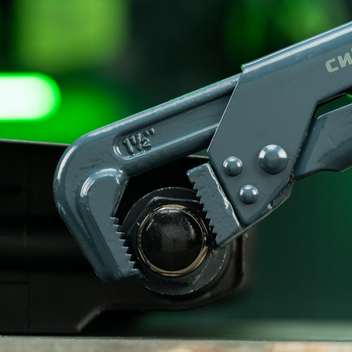 Ключ трубный рычажный КТР-2, 1.5", кованый, тип "L" Сибртех купить в Москве с доставкой по всей России | ProtosMarket.ru