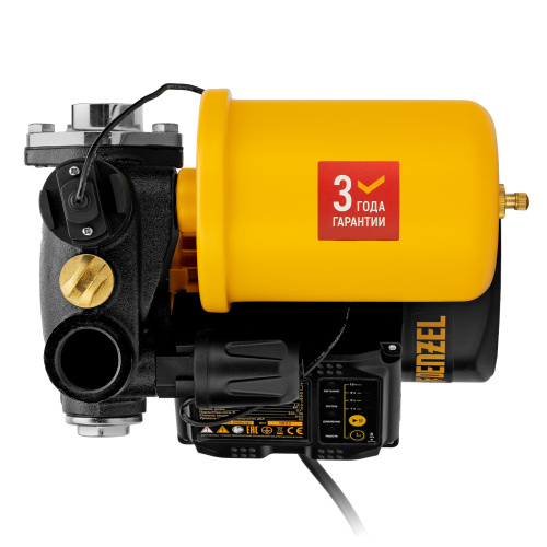 Насосная станция PS500C, 500 Вт, напор 35 м, 2200 л/ч, ресивер 2 л, блок управления Denzel по ценам производителя в Казани с доставкой по всей России