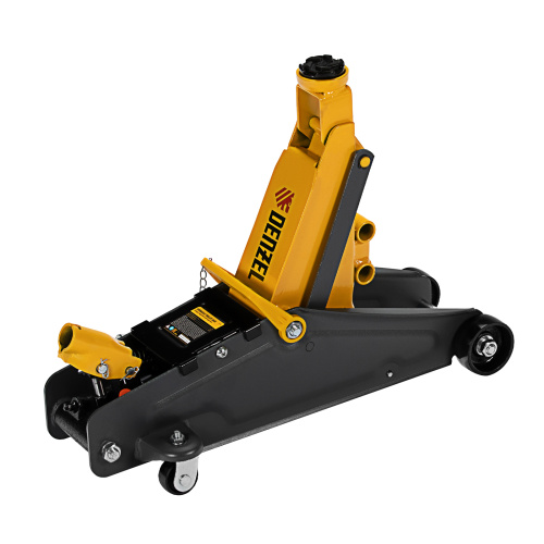 Домкрат гидравлический подкатной с фиксатором, 2,8 т, 135-385 мм, в кейсе Denzel купить в Москве с доставкой по всей России | ProtosMarket.ru