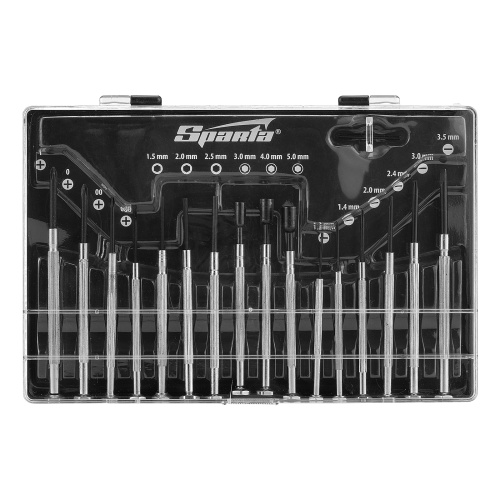 Набор отверток для точной механики, 16 шт, Sparta купить в Москве с доставкой по всей России | ProtosMarket.ru