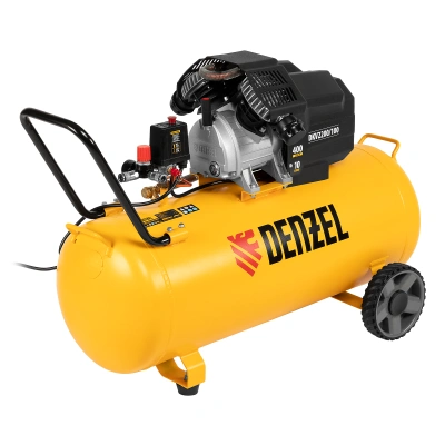 Компрессор воздушный DKV2200/100, Х-PRO 2.2 кВт, 400 л/мин, 100л Denzel купить в Москве с доставкой по всей России | ProtosMarket.ru