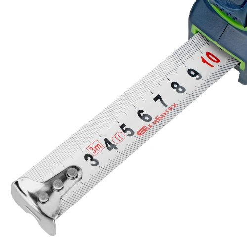 Рулетка Сапфир,двухкомпонентный корпус,3 м х 16 мм Сибртех по ценам производителя в Казани с доставкой по всей России