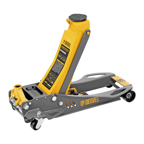 Домкрат гидравлический подкатной, 3,8 т, 110-580 мм, быстрый подъем, низкий подхват, проф. Denzel по ценам производителя в Казани с доставкой по всей России