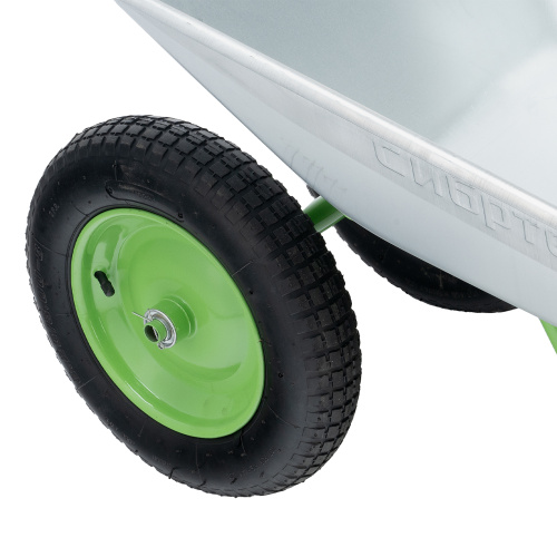 Тачка садовая, 2-х колесная, грузоподъемность 120 кг, объем 65 л Сибртех по ценам производителя в Казани с доставкой по всей России