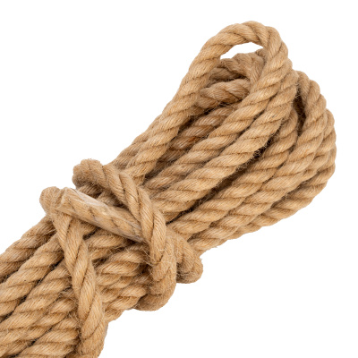 Веревка джутовая, L 10 м, крученая, D 8 мм Сибртех по ценам производителя в Казани с доставкой по всей России