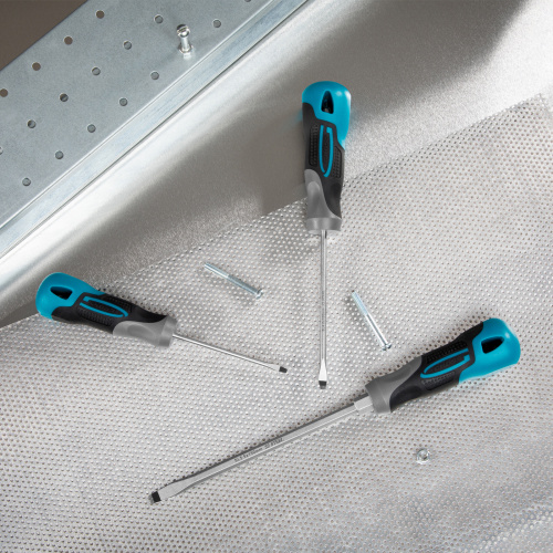 Набор отверток SL, 3 шт, S2, трехкомпонентная рукоятка Gross купить в Москве с доставкой по всей России | ProtosMarket.ru