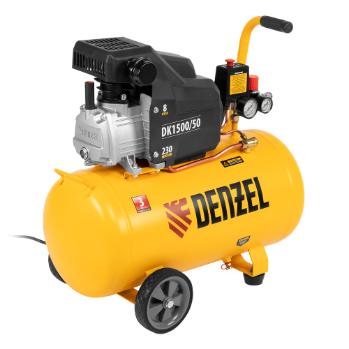 Компрессор воздушный DK1500/50, Х-PRO 1.5 кВт, 230 л/мин, 50 л Denzel купить в Москве с доставкой по всей России | ProtosMarket.ru