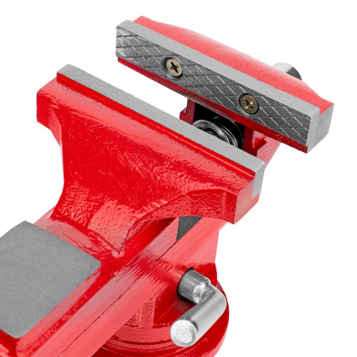 Тиски слесарные, 80 мм, настольные, поворотные, c наковальней MTX по ценам производителя в Казани с доставкой по всей России