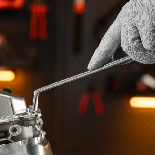 Ключ накидной коленчатый, 8 х 10 мм, хромированный Sparta купить в Москве с доставкой по всей России | ProtosMarket.ru