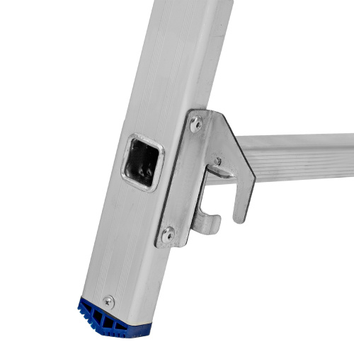 Лестница, 2 х 7 ступеней, алюминиевая, двухсекционная, Сибртех купить в Москве с доставкой по всей России | ProtosMarket.ru