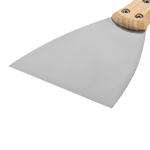 Шпательная лопатка из нержавеющей стали, 100 мм, буковая рукоятка, EFP Matrix купить в Москве с доставкой по всей России | ProtosMarket.ru