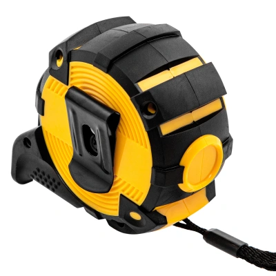 Рулетка 5м х 25мм, автоматич. фиксац., нейлон. покрытие, магнит. зацеп, двухстор. разметка Denzel купить в Москве с доставкой по всей России | ProtosMarket.ru