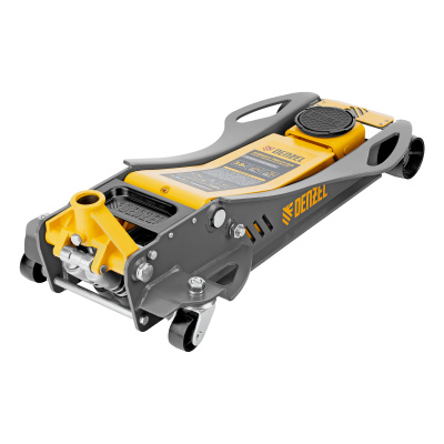 Домкрат гидравлический подкатной, 3,8 т, 110-580 мм, быстрый подъем, низкий подхват, проф. Denzel по ценам производителя в Казани с доставкой по всей России