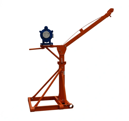 Мини-кран строительный TOR KM с поворотной стрелой и лебедкой KCD 500 кг 60 м 380В по ценам производителя в Казани с доставкой по всей России