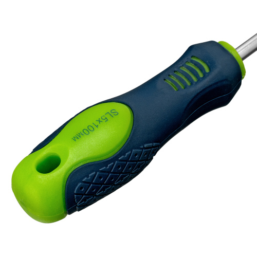 Отвертка, SL5 х 100 мм, CrV, двухкомпонентная рукоятка Сибртех купить в Москве с доставкой по всей России | ProtosMarket.ru